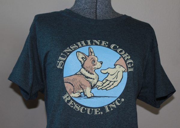 sunshine corgi rescue Womens T-shirt